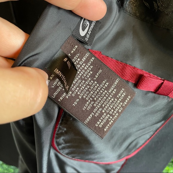 Cole Haan Angora Rabbit Hair And Wool Coat Size 10 - Picture 8 of 11